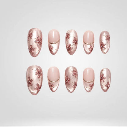 Wonderfall Floral Collection – Autumn Press-On Nails
