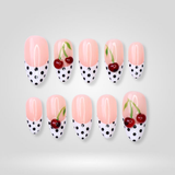 Cherry Pop press-on nails
