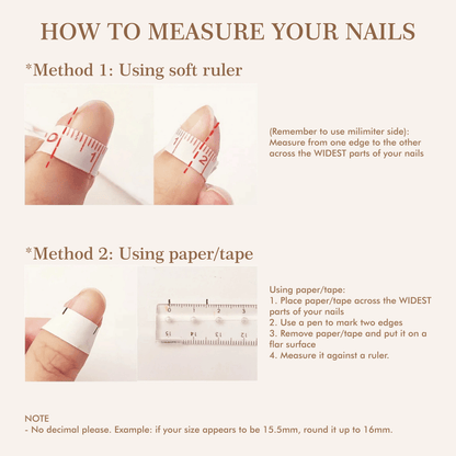Green & Silver Leaf Press-On Nails | Nature-Inspired Floral Design