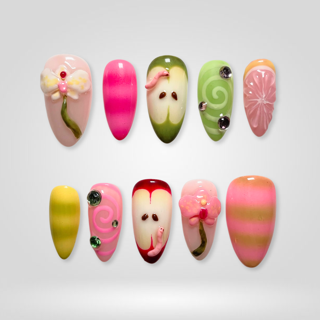 Fruit Candy press-on nails