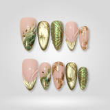 Dreamy Glow press-on nails