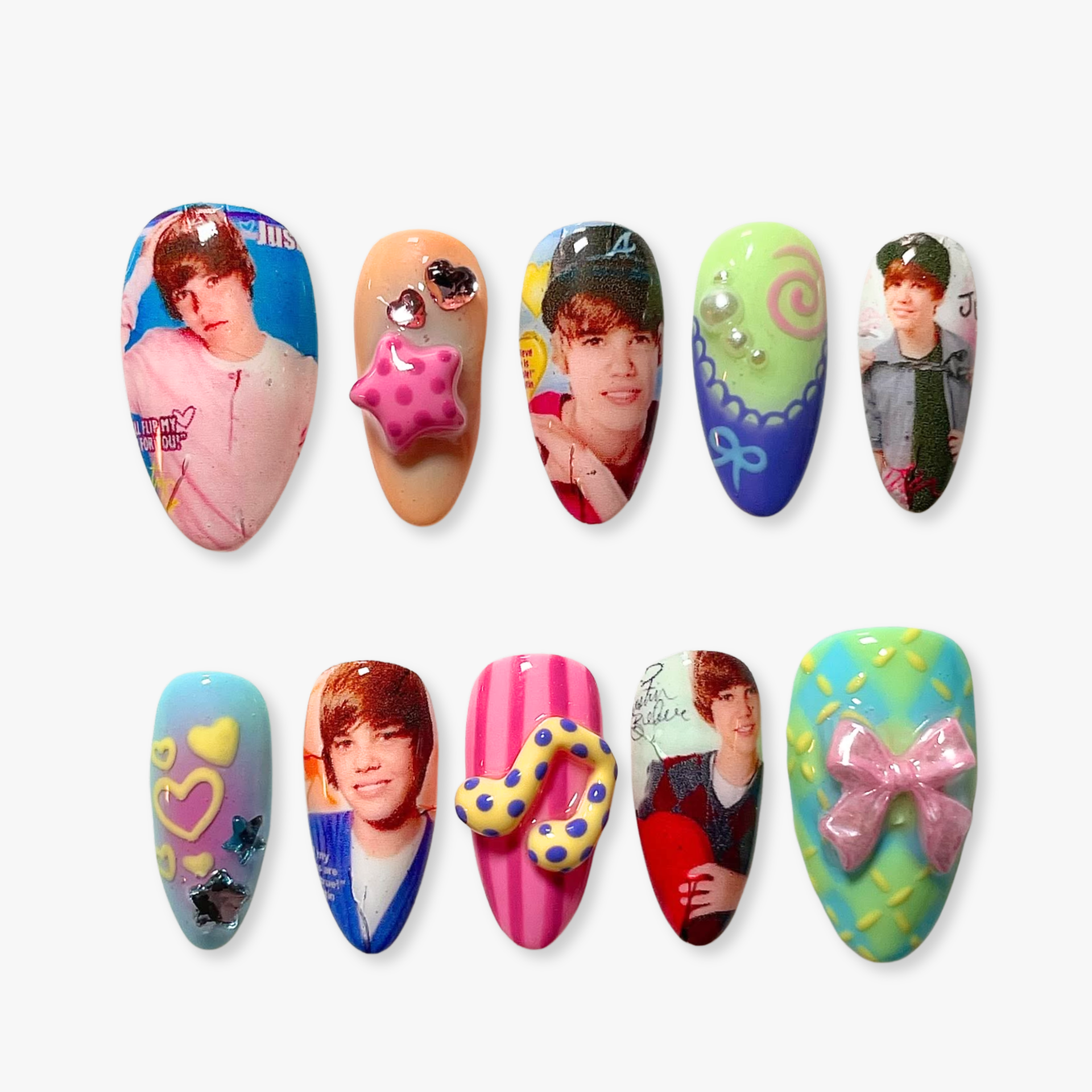 Pop Stars press-on nails