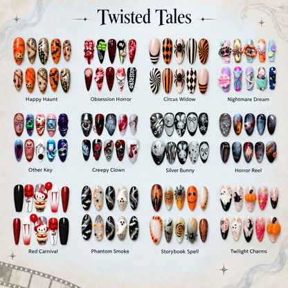 Twisted Tales 3D Collection– Halloween Press-On Nails