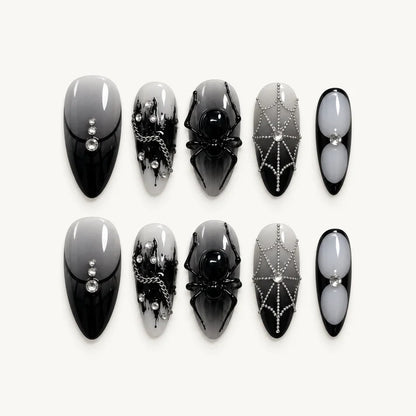 Web of Horrors Halloween Press-On Nails