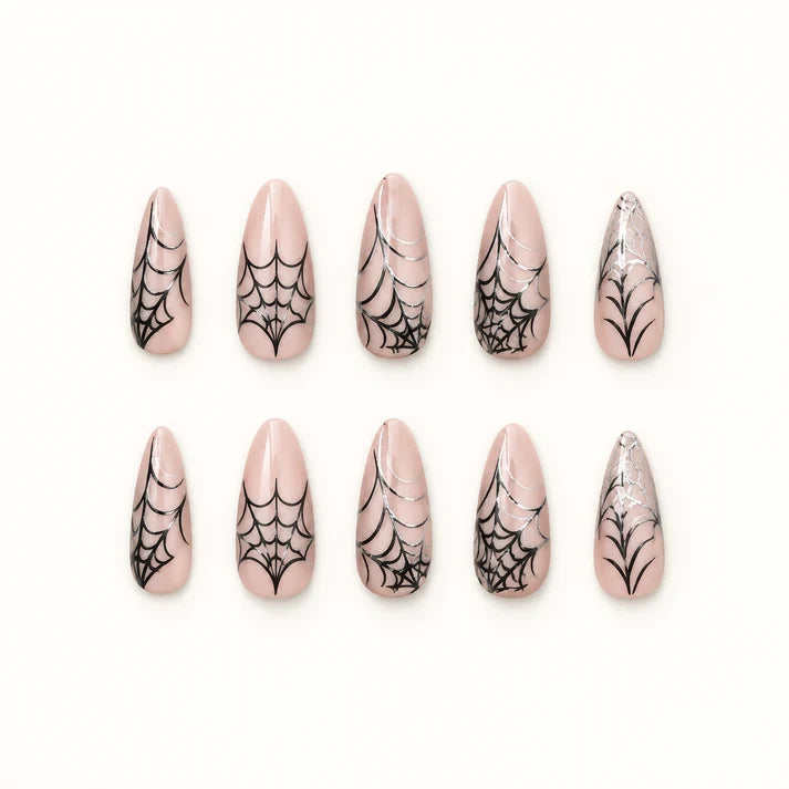 Web of Horrors Halloween Press-On Nails
