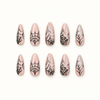 Web of Horrors Halloween Press-On Nails