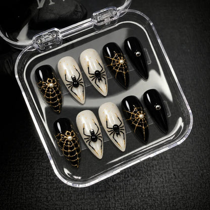 Haunted Web Collection Halloween Press-On Nails