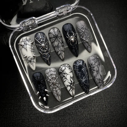 Haunted Web Collection Halloween Press-On Nails