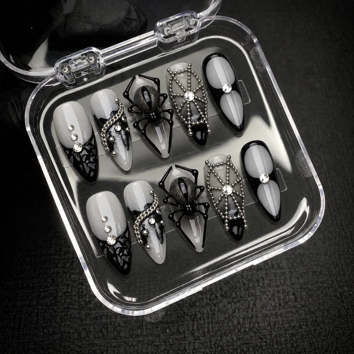 Haunted Web Collection Halloween Press-On Nails