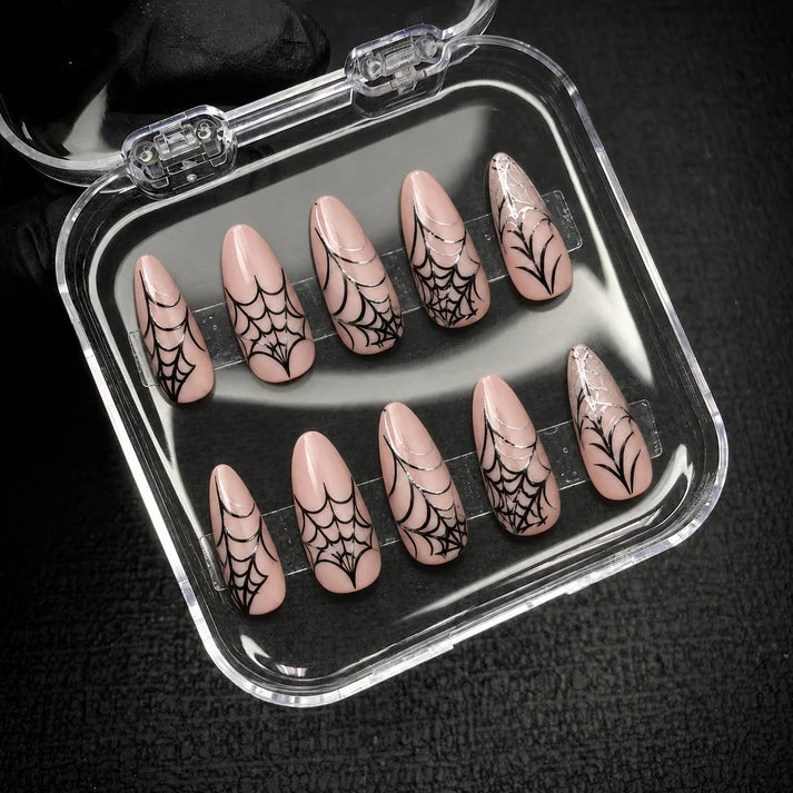 Web of Horrors Halloween Press-On Nails