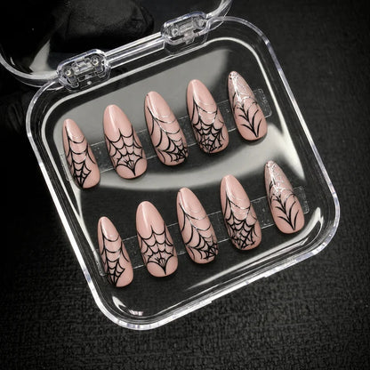 Web of Horrors Halloween Press-On Nails