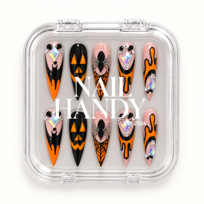 Nail Handy branded package box for Ember Web Press-On Nails.