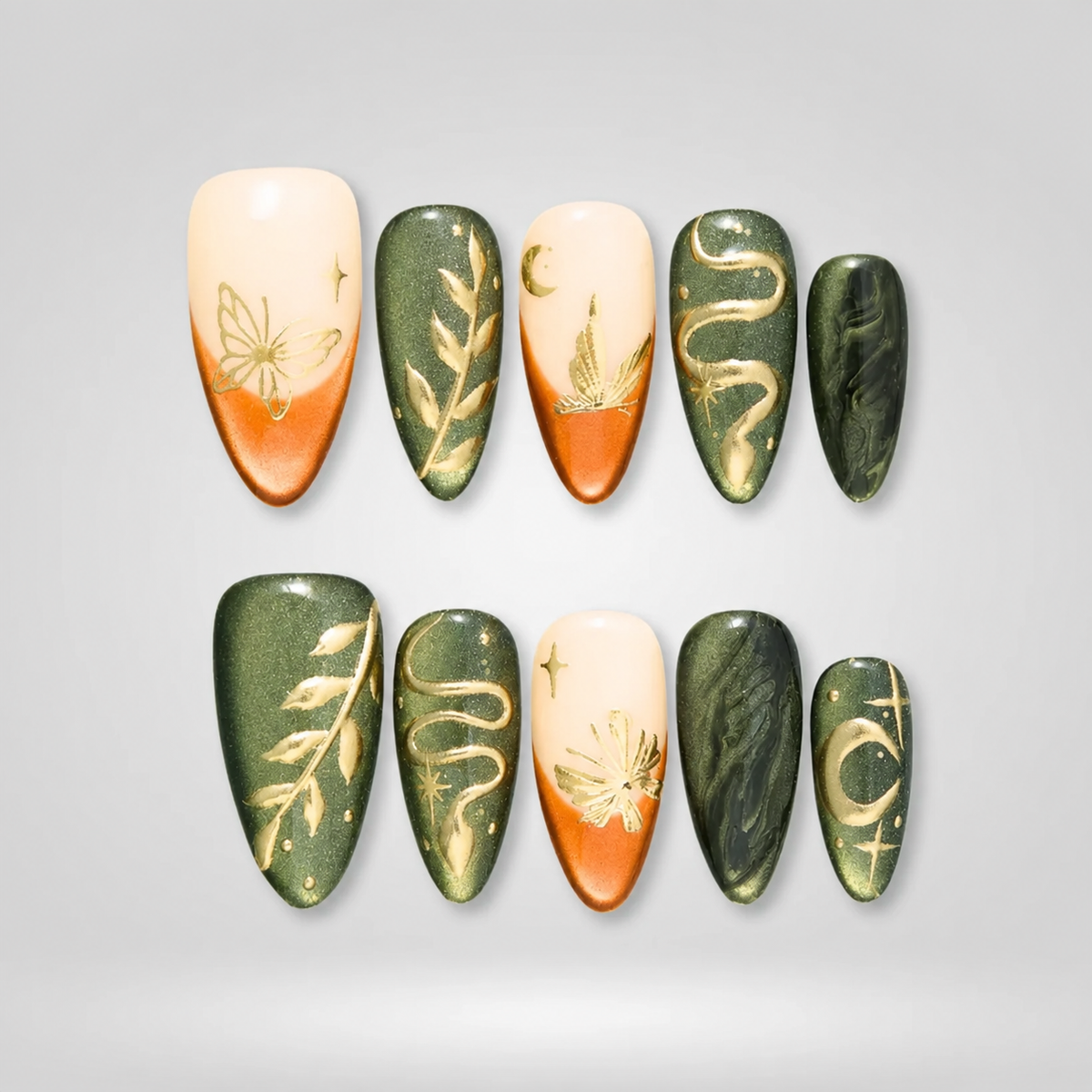 Autumn Muse Fall Press-On Nails