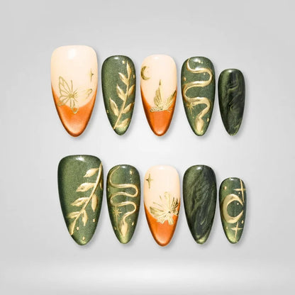 Wonderfall Harmony Collection – Autumn Press-On Nails