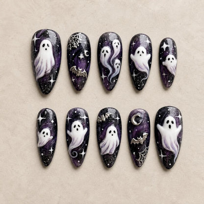 Pink After Dark Collection– Halloween Press-On Nails