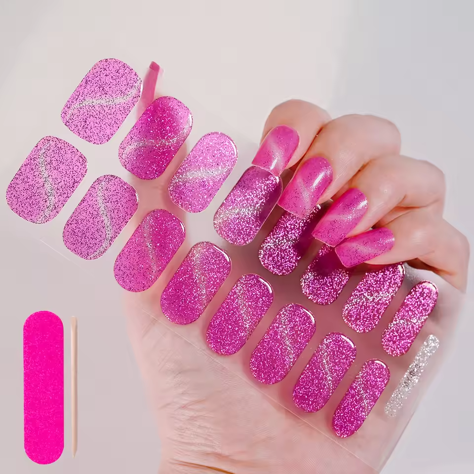 Glitter Nail Strips