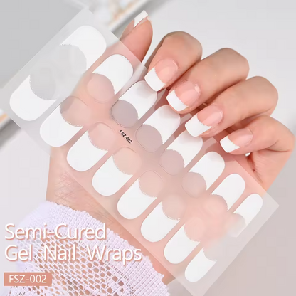 French Tip Nail Strips