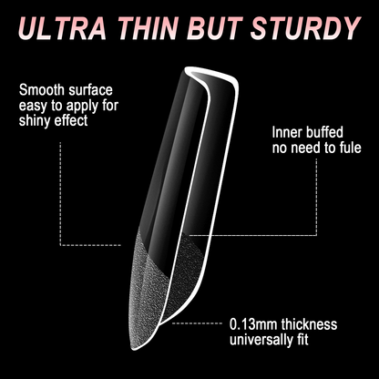 600pcs Nail Tips Cover