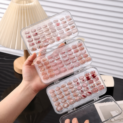Floral Obsession | 12 Floral Press-On Nail Sets + Free Collector Case