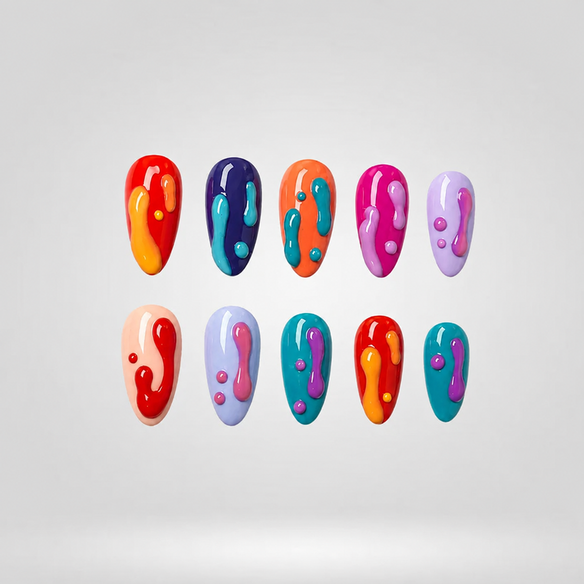 Candy Cozy Charm Press-On Nails