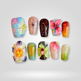 Floral Whisper press-on nails