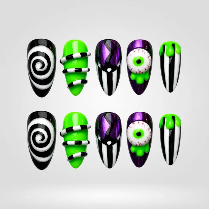 Spooky Halloween 3D Collection – Halloween Press-On Nails