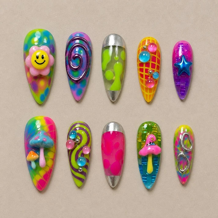Spooky Halloween 3D Collection – Halloween Press-On Nails