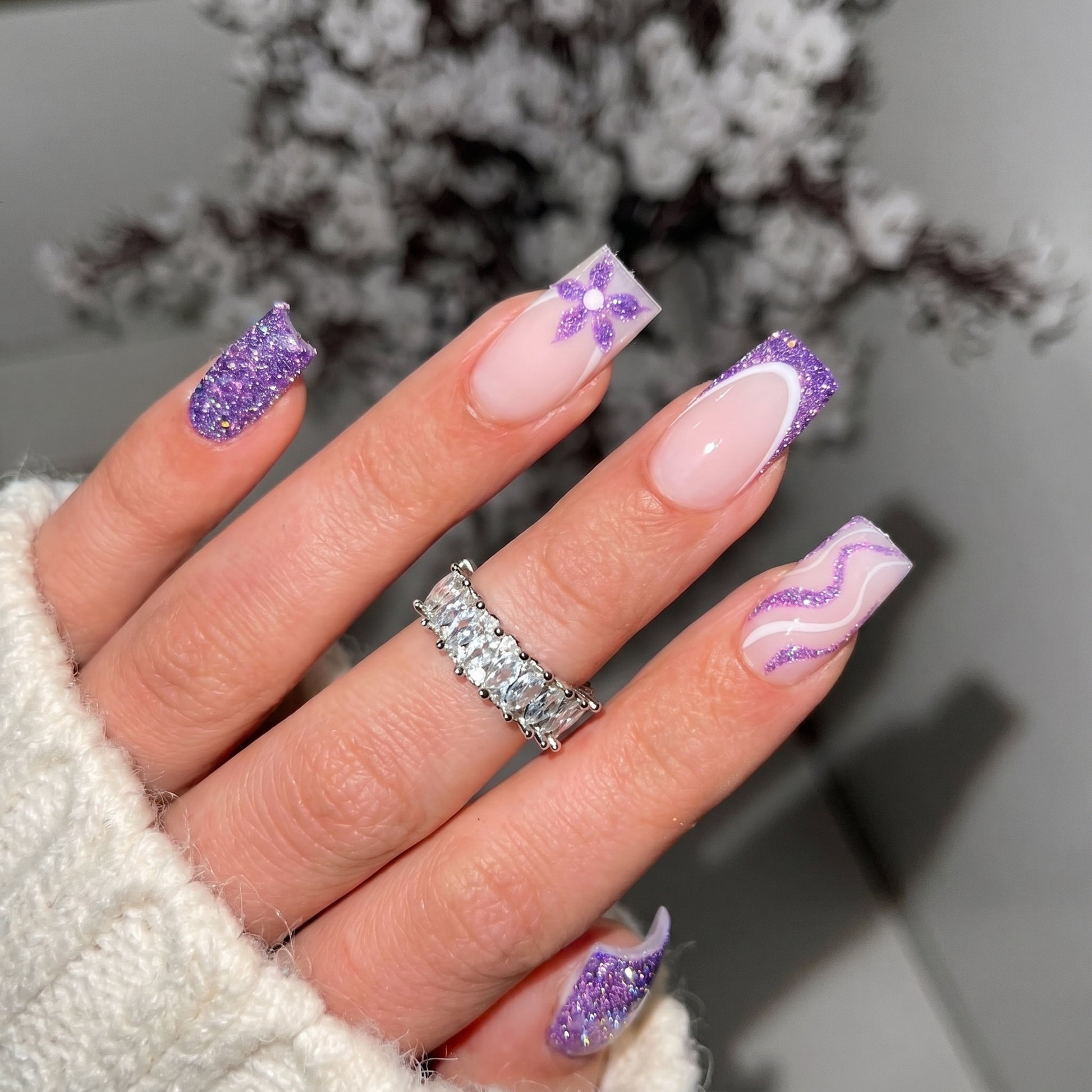 Glitter Essential press-on nails